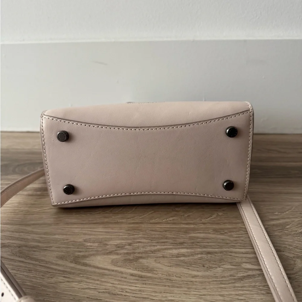 Donna Karan Hewlett Top-Handle Buckle Crossbody - Picture 3 of 8